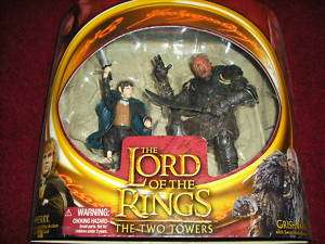 Merry + Grishnakh Lord of the Rings Figures Two Towers  