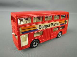 Vintage Matchbox Toy No.17 2SF Londoner Berger Bus  