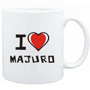  Mug White I love Majuro  Cities
