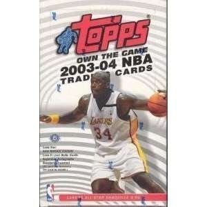   04 Topps Basketball Hobby Box James, Wade, Anthony RC Toys & Games