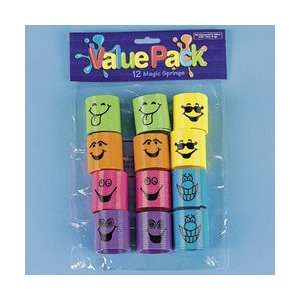  Goofy Smile Face Magic Springs (6 dozen)   Bulk Toys 