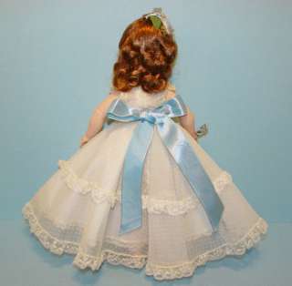 1957 Rare Madame Alexander Lissy Doll in Dotted Swiss Graduation Gown 