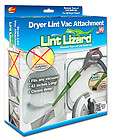 Lint Lizard Vacuum attachment Lint Remover As Seen On TV Brand New