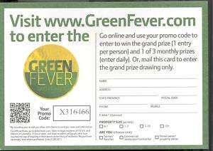 John Deere Green Fever Sweepstakes Entry Forms 100+  