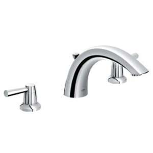  Grohe Arden 3 Hole Roman Tub Filler   Infinity Brushed 
