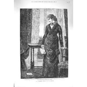  1875 Lois Lancaster Young Woman House Window Walker