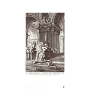 Gruppo di Colonne by Francesco Piranesi 18x23  Kitchen 