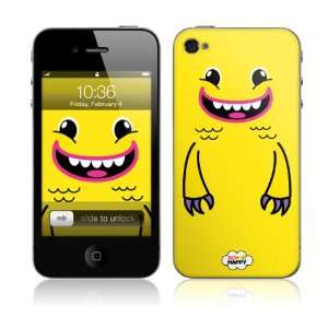   iPhone 4/4S So So Happy   Lulu Smile Cell Phones & Accessories