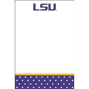  Palm Tree Paperie LSU Tigers Polka Dot Magnetic 2 count 