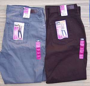   CLASSIC FIT AT WAIST STRAIGHT LEG STRETCH COLORED JEANS LIST $42/$44