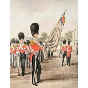  Grenadier Guards Ensign Etching Martens, Henry Harris, John 