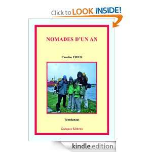 Nomades dun an (French Edition) Caroline Crier  Kindle 