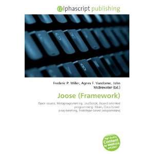  Joose (Framework) (9786133745728) Books