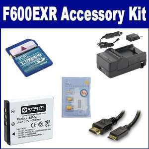  Fujifilm FinePix F600EXR Digital Camera Accessory Kit 