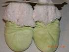 piccolo bambino nwt lammie super soft baby slippers 6 12 months green 