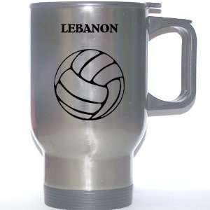    Lebanese Volleyball Stainless Steel Mug   Lebanon 