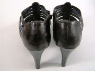Madden Girl Kickoff Black Multi Strappy Heels Sandals Size 9 NEW 