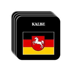 Lower Saxony (Niedersachsen)   KALBE Set of 4 Mini Mousepad Coasters