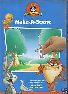 LOONEY TUNES MAKE A SCENE REUSABLE STICKERS & PLAYBOARD  