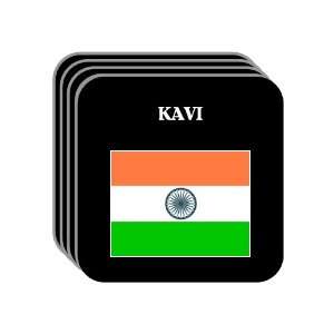  India   KAVI Set of 4 Mini Mousepad Coasters Everything 