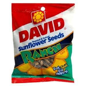 David Sunflower Ranch 5.75 oz. (Pack of 12)  Grocery 