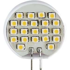   LED Replacement Light Bulb G4 base with side pins 90 Lumens 12v or 24v
