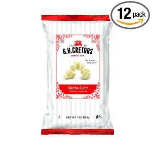 Cretors Popcorn Kettlecorn, 7 Ounce Bags (Pack of 12)  