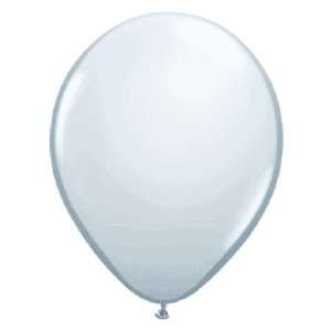  White, Qualatex 11 Latex Balloon  50ct. Health 