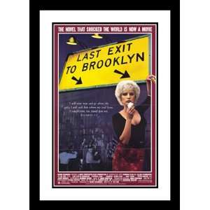  Last Exit to Brooklyn 32x45 Framed and Double Matted Movie 