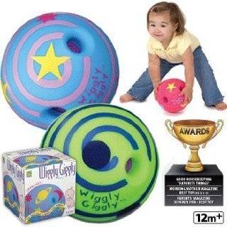 Large Wiggly Giggly Ball by Toysmith (assorted colors, sold 