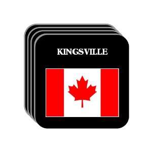  Canada   KINGSVILLE Set of 4 Mini Mousepad Coasters 