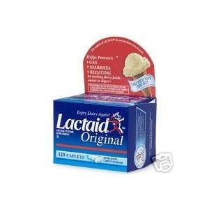 Lactaid Ori Str Lactase Enzyme Supplement 120 CPL EA 
