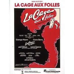  La Cage Aux Folles   Piano/Vocal Selections Songbook 