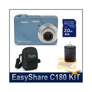  Kodak EasyShare C180 Point and shoot Digital Camera (Teal 