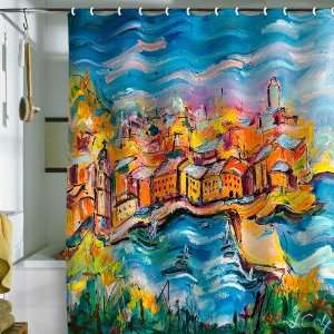  Shower Curtain Vernazza (by DENY Designs)