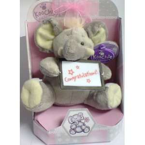  Koochie Celebration   Plush Congratulations Elephant Toys 