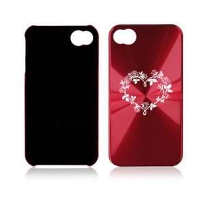   A710 Aluminum Hard Back Case Heart with Vines Cell Phones