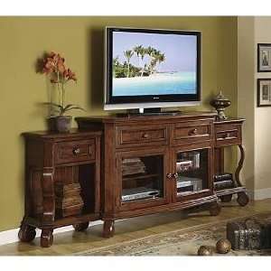  Riverside Cape May TV Console With End Units Chadwick 