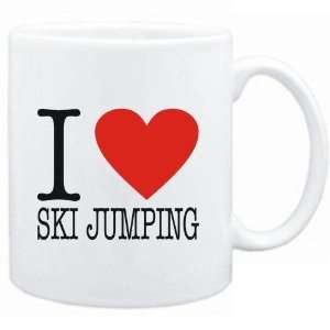  Mug White  I LOVE Ski Jumping  CLASSIC Sports Sports 
