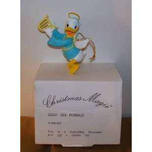 Grolier Disney Donald Angel Hanging Christmas Ornament