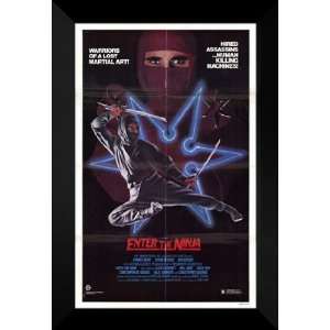  Enter the Ninja 27x40 FRAMED Movie Poster   Style A
