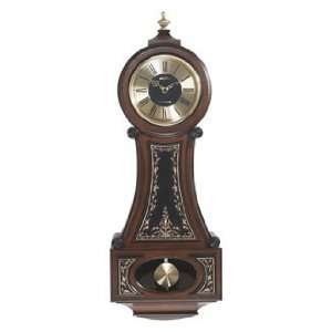   Style Solid Alder Wood Wall Clock with Antique Finish