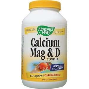  Natures Way Calcium Mag & D Complex 250 Caps Health 