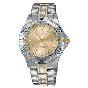   Casio 100 Mtr. Water Resistant Two Tone Watch SI1935 