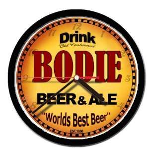  BODIE beer and ale cerveza wall clock 