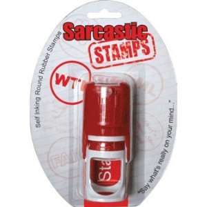  WTF Rubber Stamp   Humorously Funny Self inking Marking 