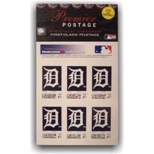   Count Detroit Tigers First Class Postage Stamps