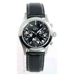   tone Chronograph Watch with Leather Strap. Model GFF 0476 Watches