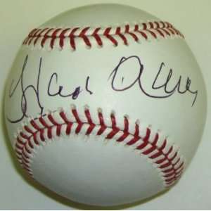  Hank Aaron Signed MLB Baseball w/Defect #6 Sports 