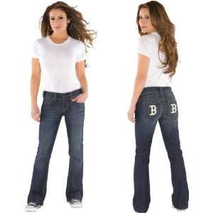   Boston Red Sox Womens Denim Jeans   by Alyssa Milano Sports